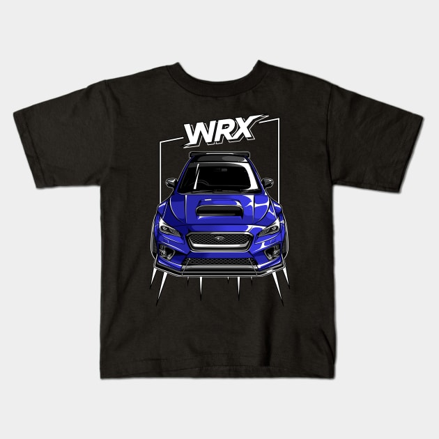 Subaru Impreza WRX STI Kids T-Shirt by JDMAPEX